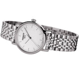 Buy Shop Tissot Everytime Small White Dial Silver Mesh Bracelet Watch For Women - T109.210.11.031.00 USA Online