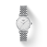 Buy Shop Tissot Everytime Small White Dial Silver Mesh Bracelet Watch For Women - T109.210.11.031.00 USA Online
