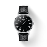 Buy Shop Tissot T Classic Dream Black Dial Black Leather Strap Watch for Men - T122.410.16.053.00 USA Online