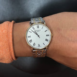 Buy Shop Tissot Everytime Medium White Dial Two Tone Mesh Bracelet Watch For Men - T109.410.22.033.00 USA Online