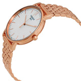 Buy Shop Tissot Everytime Medium White Dial Rose Gold Mesh Bracelet Watch For Men - T109.410.33.031.00 USA Online