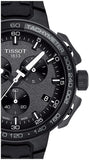 Buy Shop Tissot T Race Cycling Chronograph Black Dial Black Rubber Strap Watch For Men - T111.417.37.441.03 USA Online