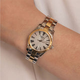 Buy Shop Tissot T Wave Lady White Mother of Pearl Dial Two Tone Steel Strap Watch For Women - T112. 210. 22. 113. 00 USA Online