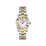 Buy Shop Tissot T Wave Quartz Mother of Pearl Dial Two Tone Steel Strap Watch for Women - T112.210.22.113.00 USA Online
