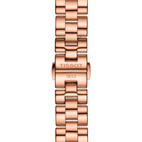 Buy Shop Tissot T Wave T Lady Mother of Pearl Dial Rose Gold Steel Strap Watch For Women - T112.210.33.111.00 USA Online