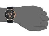 Tissot T Race Chronograph Black Dial Black Silicone Strap Watch For Men - T115.417.37.051.00