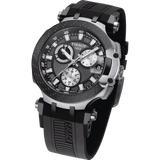 Buy Shop Tissot T Race Chronograph Anthracite Black Dial Black Silicone Strap Watch For Men - T115.417.27.061.00 USA Online