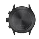 Buy Shop Tissot Chrono XL Vintage Black Dial Black Leather Strap Watch For Men - T116.617.36.052.00 USA Online