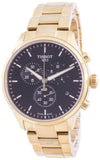 Buy Shop Tissot Chrono XL Classic Black Dial Gold Steel Strap Watch for Men - T116.617.33.051.00 USA Online