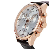 Buy Shop Tissot Chrono XL Classic Silver Dial Brown Leather Strap Watch For Men - T116.617.36.037.00 USA Online