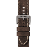 Buy Shop Tissot T Sport Chrono XL Green Dial Brown Leather Strap Watch For Men - T116.617.36.097.00 USA Online