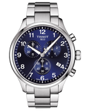 Buy Shop Tissot T Sport Chrono XL Classic Blue Dial Silver Steel Strap Watch For Men - T116.617.11.047.01 USA Online