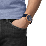 Buy Shop Fossil Neutra Chronograph Blue Dial Blue Leather Strap Watch for Men - FS5454 USA Online