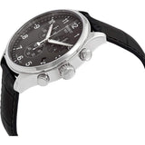 Buy Shop Tissot Chrono XL Classic Black Dial Black Leather Strap Watch For Men - T116.617.16.057.00 USA Online