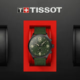 Buy Shop Tissot Chrono XL Green Dial Green NATO Strap Watch For Men - T116.617.37.097.00 USA Online