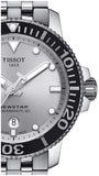 Tissot Seastar 1000 Powermatic 80 Silver Dial Silver Steel Strap Watch For Men - T120.407.11.031.00