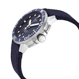 Tissot Seastar 1000 Powermatic 80 Silicium Blue Dial Blue Nylon Strap Watch For Men - T120.407.17.041.01