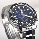 Buy Shop Tissot Seastar 1000 Chronograph Driver Blue Dial Silver Steel Strap Watch For Men - T120.417.11.041.01 USA Online