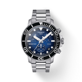Buy Shop Tissot Seastar 1000 Chronograph Driver Blue Dial Silver Steel Strap Watch For Men - T120.417.11.041.01 USA Online