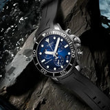 Buy Shop Tissot Seastar 1000 Chronograph Blue Dial Black Rubber Strap Watch For Men - T120.417.17.041.00 USA Online