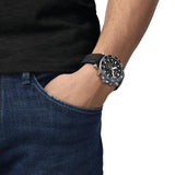 Buy Shop Tissot Seastar 1000 Chronograph Black Dial Black Rubber Strap Watch For Men - T120.417.37.051.02 USA Online