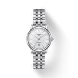 Tissot T Classic Carson Premium Silver Dial Silver Steel Strap Watch for Women - T122.207.11.031.00