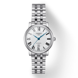 Buy Shop Tissot T Classic Carson Premium Automatic Lady Silver Dial Silver Steel Strap Watch for Women - T122.207.11.033.00 USA Online