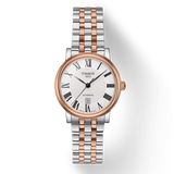 Buy Shop Tissot T Classic Carson Premium 30 White Dial Two Tone Steel Strap Watch for Women - T122.207.22.033.00 USA Online