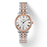 Tissot T Classic Carson Premium 30 Silver Dial Two Tone Steel Strap Watch for Women - T122.207.22.033.00