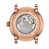 Tissot T Classic Carson Premium White Dial Brown Leather Strap Watch for Women - T122.207.36.031.00