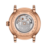 Buy Shop Tissot T Classic Carson Premium White Dial Brown Leather Strap Watch for Women - T122.207.36.031.00 USA Online