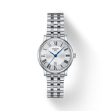Buy Shop Tissot Carson Premium Lady Silver Dial Silver Steel Strap Watch For Women - T122.210.11.033.00 USA Online