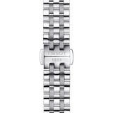 Tissot T Classic Carson Premium Lady Mother of Pearl Pink Dial Silver Steel Strap Watch For Women - T122.210.11.159.00