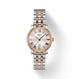 Buy Shop Tissot Carson Premium Lady Silver Dial Two Tone Steel Strap Watch For Women - T122.210.22.033.01 USA Online