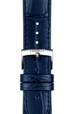 Buy Shop Tissot Carson Premium Powermatic 80 Blue Dial Blue Leather Strap Watch For Men - T122.407.16.043.00 USA Online