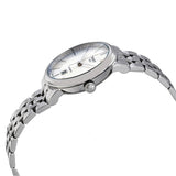 Tissot T Classic Carson Premium Silver Dial Silver Steel Strap Watch for Women - T122.207.11.031.00