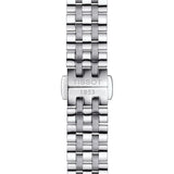 Tissot T Classic Carson Premium Mother of Pearl Pink Dial Silver Steel Strap Watch for Women - T122.210.11.159.00