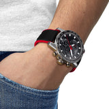 Buy Shop Tissot Supersport Vuelta Special Edition Chrono Black Dial Black Nylon Strap Watch for Men - T125.617.17.051.01 USA Online