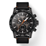 Buy Shop Tissot Supersport Chrono Grey Dial Black Nylon Strap Watch For Men - T125.617.36.081.00 USA Online