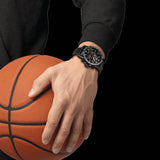 Buy Shop Tissot Supersport Chrono Grey Dial Black Nylon Strap Watch For Men - T125.617.36.081.00 USA Online