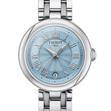 Buy Shop Tissot Bellissima Small Lady Light Blue Dial Silver Steel Strap Watch for Women - T126.010.11.133.00 USA Online