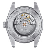 Buy Shop Tissot Gentleman Powermatic 80 Silicium Blue Dial Brown Leather Strap Watch For Men - T127.407.16.041.00 USA Online