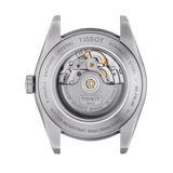 Buy Shop Tissot Gentleman Powermatic 80 Silicium Black Dial Silver Steel Strap Watch For Men - T127.407.11.061.01 USA Online