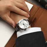 Buy Shop Tissot Gentleman Powermatic 80 Silicium Silver Dial Brown Leather Strap Watch For Men - T127.407.16.031.01 USA Online