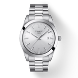 Buy Shop Tissot Gentleman Silver Dial Silver Steel Strap Watch For Men - T127.410.11.031.00 USA Online