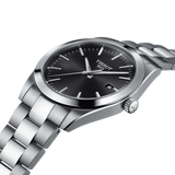 Buy Shop Tissot Gentleman Black Dial Silver Steel Strap Watch For Men - T127.410.11.051.00 USA Online