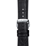 Buy Shop Tissot Gentlemen Blue Dial Black Leather Strap Watch for Men - T127.410.16.041.01 USA Online