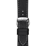 Buy Shop Tissot Gentleman Black Dial Black Leather Strap Watch For Men - T127.410.16.051.00 USA Online