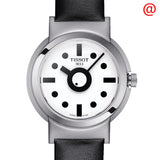 Buy Shop Tissot Heritage Memphis Lady White Dial Black Rubber Strap Watch For Women - T120.210.17.011.00 USA Online