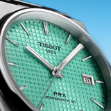 Buy Shop Tissot PRX Powermatic 80 Automatic Mint Green Dial Silver Steel Strap Watch for Men - T137.407.11.091.01 USA Online
